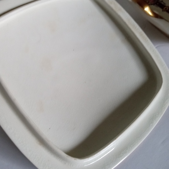 Vintage Carrollton China Floral Vegetable Serving Dish - Picture 11 of 16